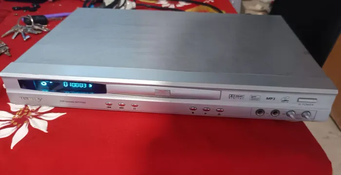 Dvd karaokê dvt-f500 Tectoy funcionando 