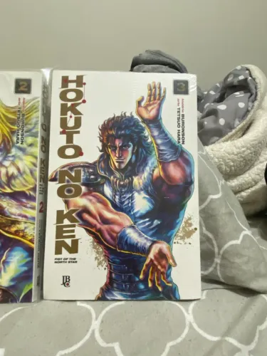 Mangá hokuto no ken vol. 1,2 e 3