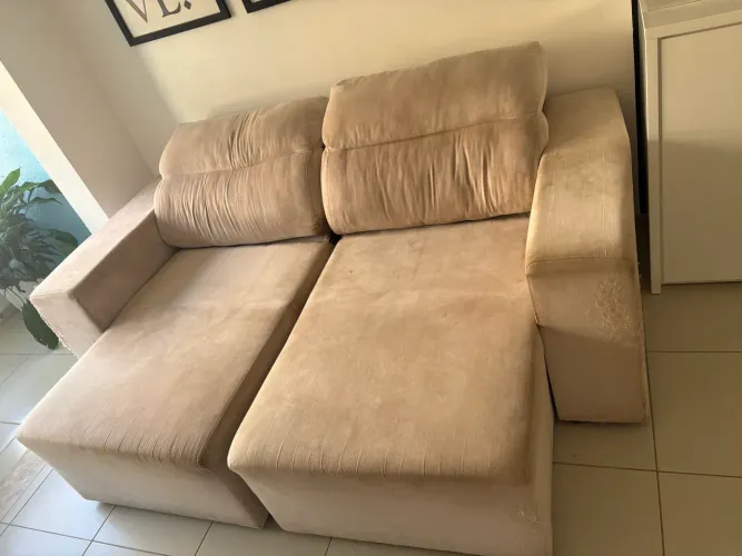 Sofá bege tok stok a venda 