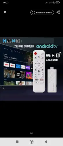 H96 Max Android tv stick