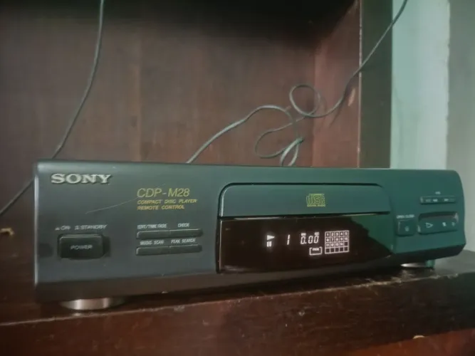 Cd Player Sony CDP- vintage, funcionando certinho