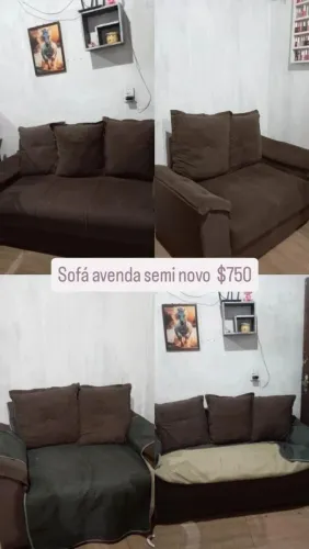 Conjunto de Sofá 2 e 3 lugares