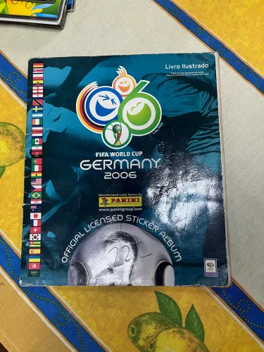 Álbum Panini Copa do Mundo Alemanha 2006 Completo Original