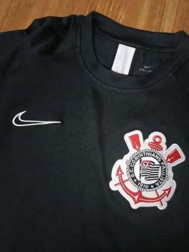 Camisa Original 2020 2021 Preta Treino Corinthians Nike Veste P