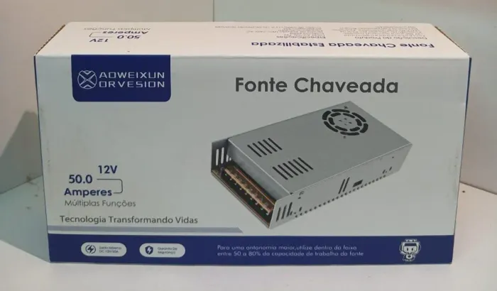 Fonte chaveada 50.0Am  estabilizada 