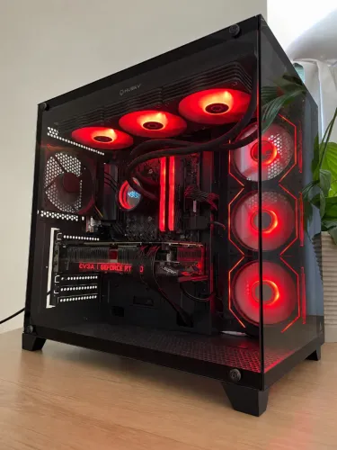 PC GAMER RYZEN 5 5500 + RTX 2070 SUPER EVGA | WATER COOLER 360MM RGB