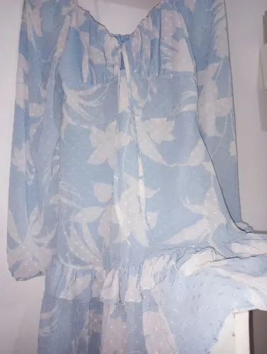 Vestido Casual azul