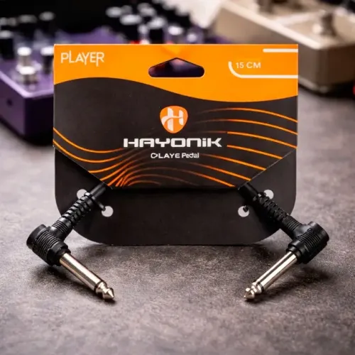 Cabo P/ Pedal Hayonik Player Preto 15 cm - CB0568
