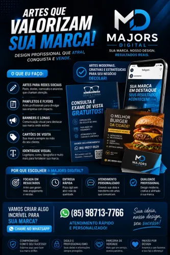 Faço sua arte para seu marketing 