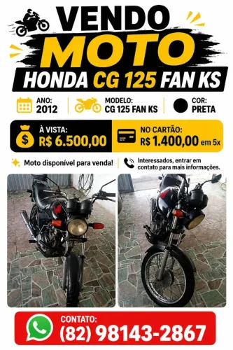 Vendo Moto