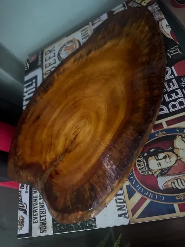 Tábua de madeira rústica 47x32