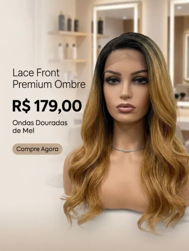 Lace peruca front