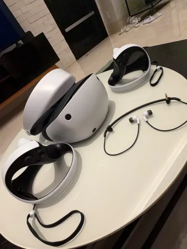 Óculos Virtual Ps5 VR com fio
