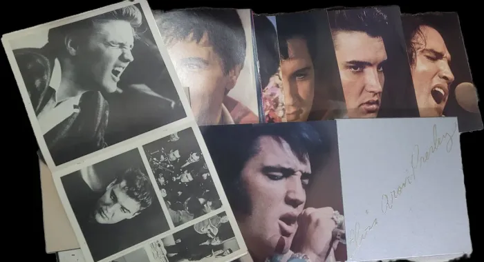 Vinil elvis Presley box com 8 discos e encarte sem arranhões estado de novo