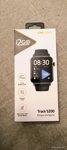Relógio Inteligente Smartwatch i2GO Track S200 - Completo, Faz Chamadas e Novo na Caixa!