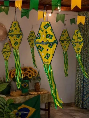 Balão da copa junina 
