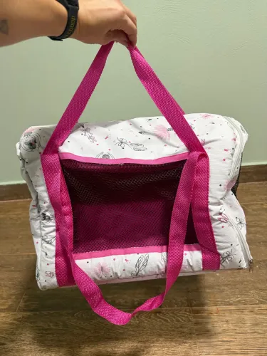 Bolsa de Transporte para Cães e Gatos de Pequeno Porte