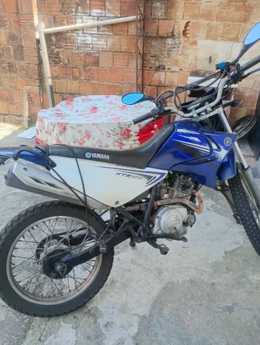 Moto XTZ 125 Azul Ano2012