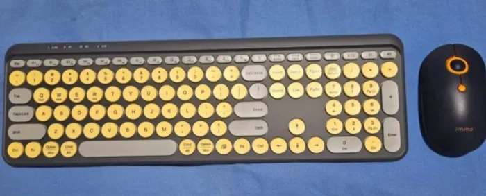 Teclado e Mouse Sem Fio