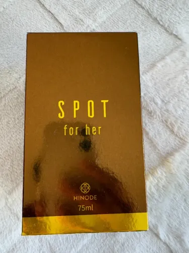 Perfume Hinode Spot for her, na caixa
