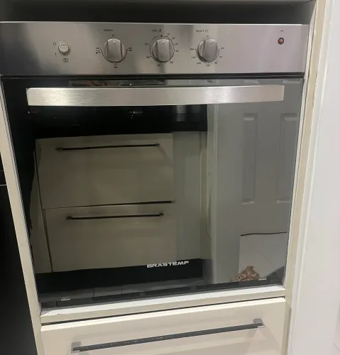 Forno Elétrico Brastemp Clean 77 Litros Inox 220V BOB61A