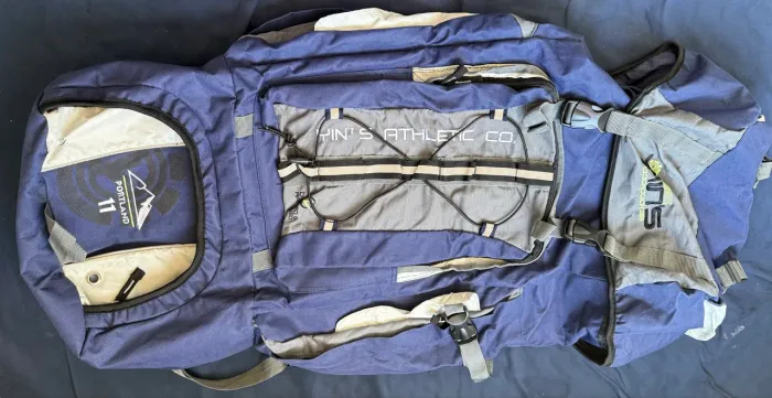 Mochila 80 litros Azul
