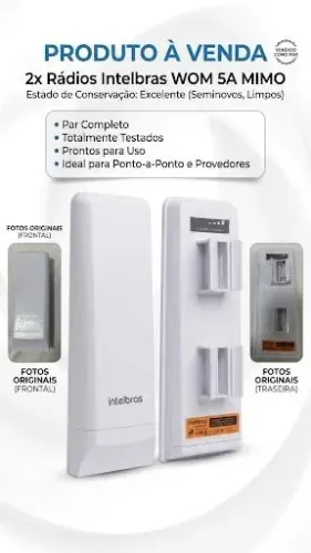 Rádio Intelbras Mimo 5