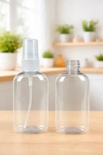 Kit 20 Frascos 50ml Oval com Válvula Spray e Tampa Branca