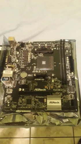 Placa Mãe Asrock A320m HD 10.50
