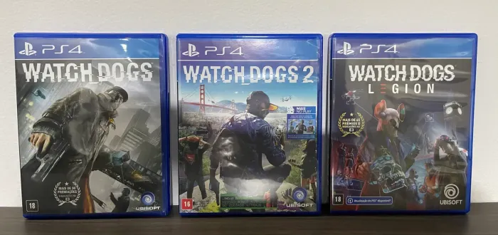 Trilogia watch dogs ps4 PlayStation 4