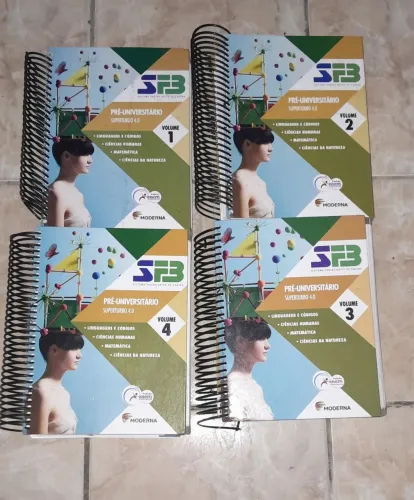 Coleção completa apostilas doc 3°ano Sistema Farias Brito