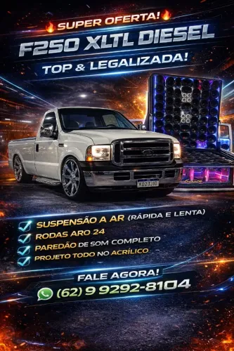 Ford F-250 XLT 4.2 TB Diesel 2000