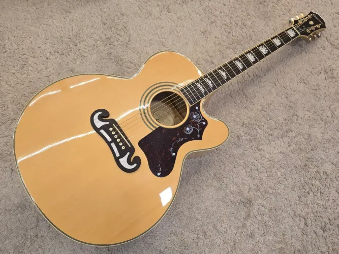 Epiphone EJ-200 CE Natural | Fishman Presys | Semi Case Drum Shop