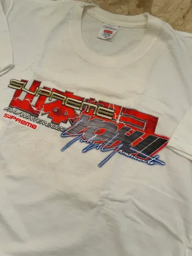 camiseta Supreme Yohji Yamamoto TEKKEN Tee White