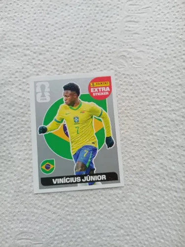 Figurinha legend vini Jr prata original