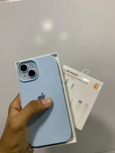 iphone 15 256GB com nota + carregador turbo