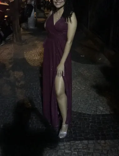 Vestido de Festa Marsala - M