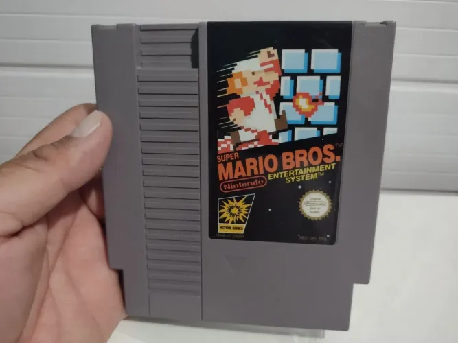 Super Mario Bros Europeu Original NES Nintendinho