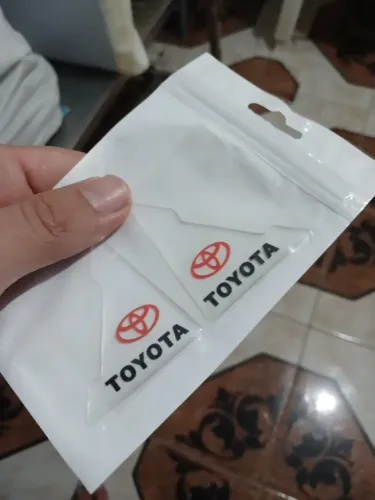 Adesivo anti-colisão p/ canto da porta toyota