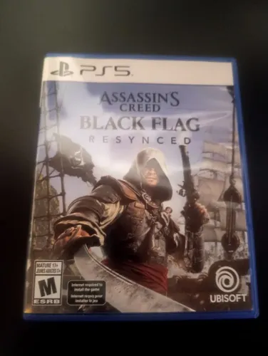 Assassin's Creed Black Flag Resynced PS5 - Mídia Física