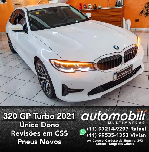 BMW 320I A 2.0 TB M Sport Activeflex 16V 4P 2021
