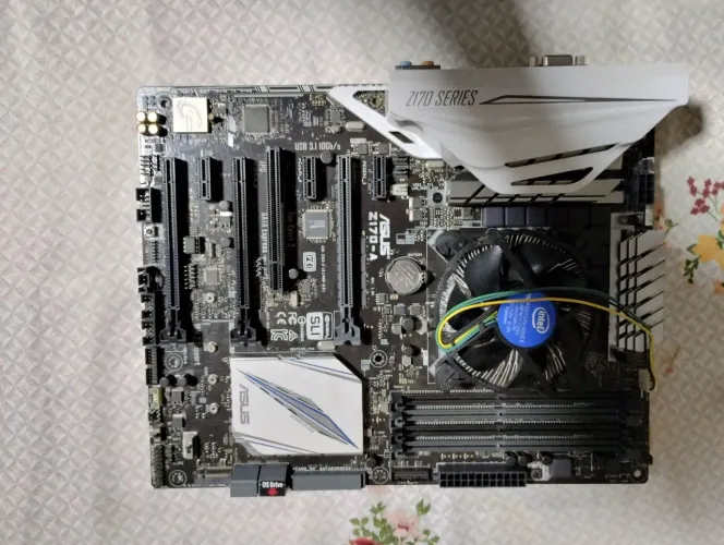 Placa mãe Asus Z-170-A 1151 64gb 6 e 7 geração Nvme DDR4