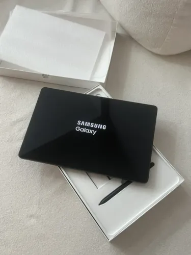 Galaxy Tab S7 FE 128GB 4G Preto 12.4" S Pen Estado de Novo na Caixa