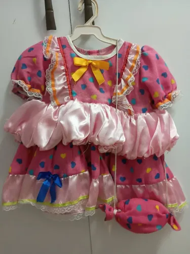 Vestido caipira baby