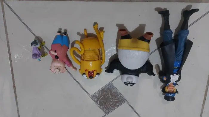 Lote de brinquedos kung-fu panda
