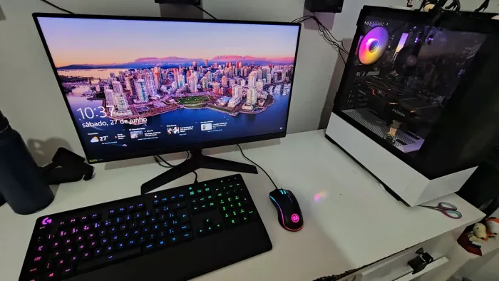 PC Gamer Completo - Roda Tudo - Ryzen 5, RX 6600 e 16gb de RAM