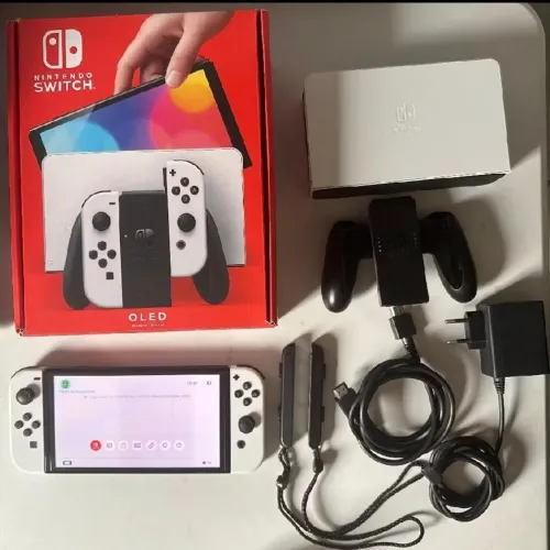 NINTENDO SWITCH OLED, SEMINOVO, GARANTIA, LOJA