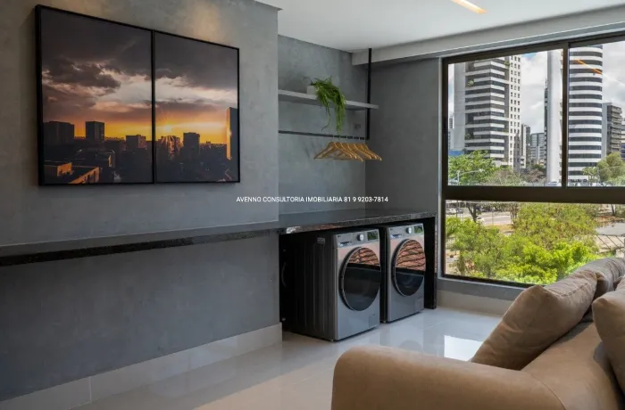 Construtor vende lindo Studio com 38m² na Agamenon pronto para rentabilizar