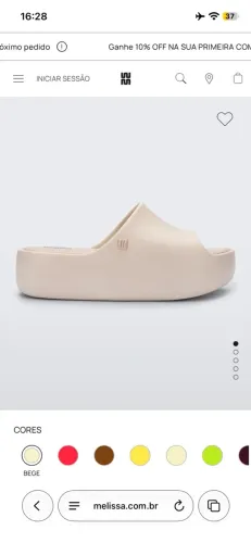 MELISSA FREE PLATFORM SLIDE
