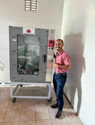 FORNO TURBO ELÉTRICO TRIFÁSICO 10 TELAS PROGÁS